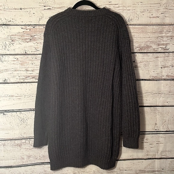 NWT Lou & Grey charcoal grey sweater knit size Small - Picture 8 of 9